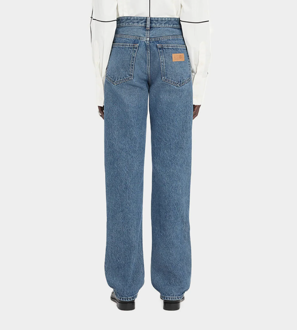 MM6 MAISON MARGIELA - Inside-out Jeans Blue