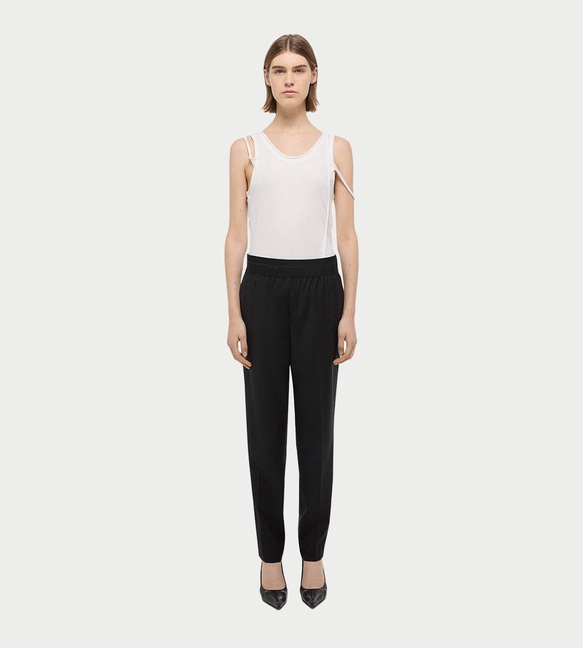HELMUT LANG - Tapered Trousers Blk