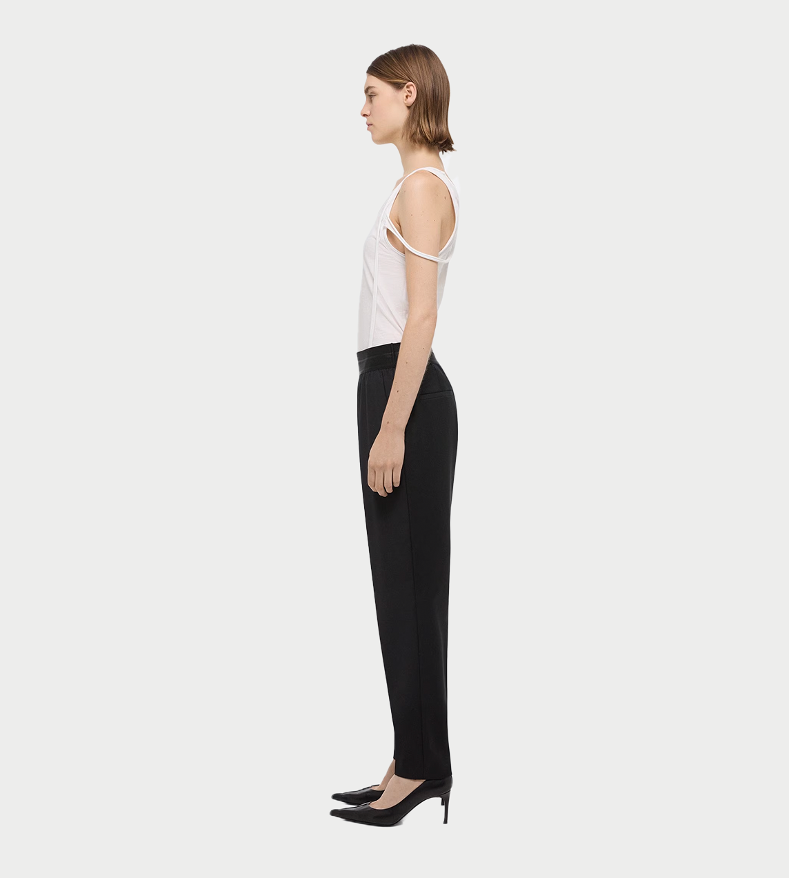 HELMUT LANG - Tapered Trousers Blk