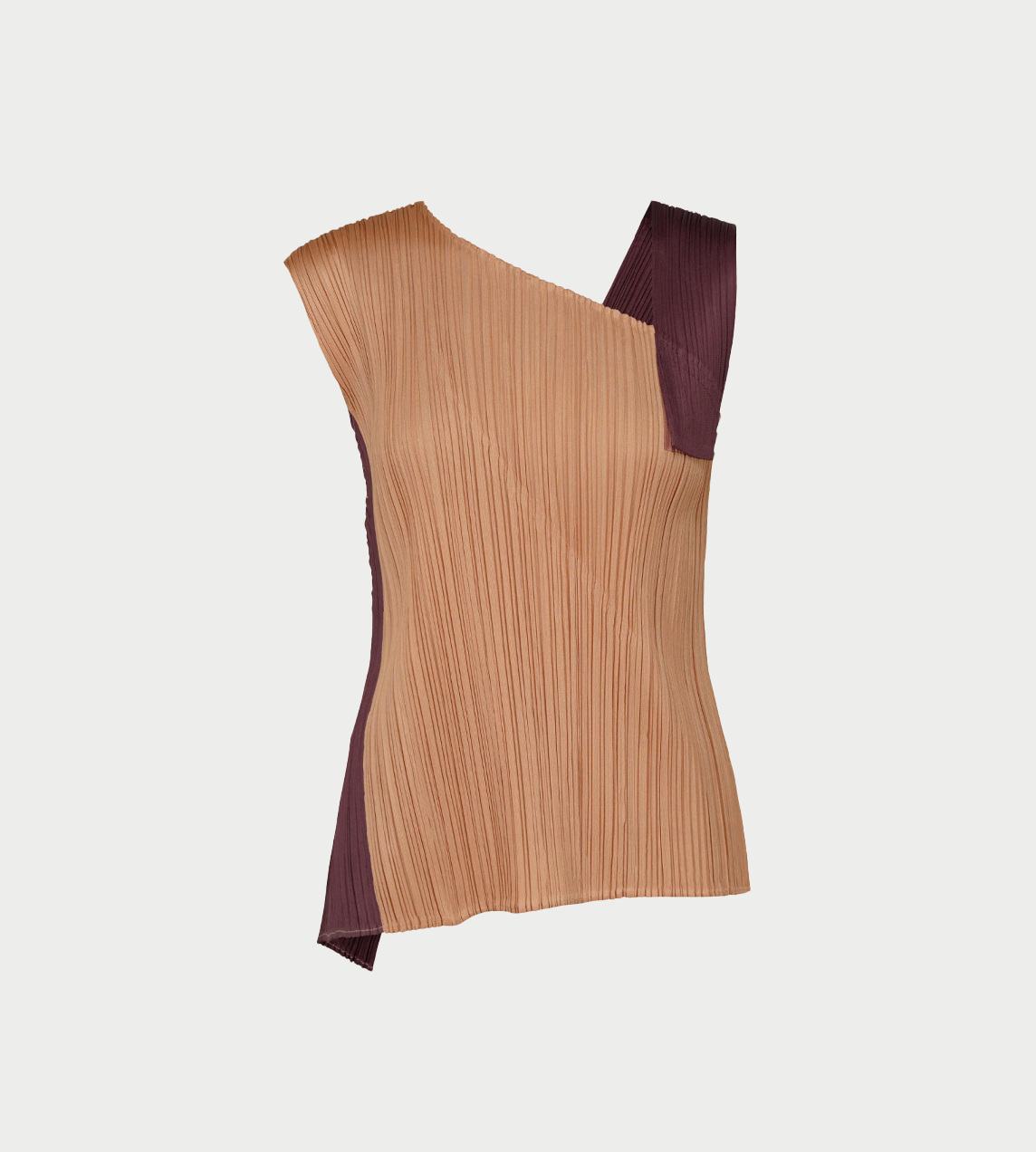 PLEATS PLEASE ISSEY MIYAKE - Pointe Top Pink Beige