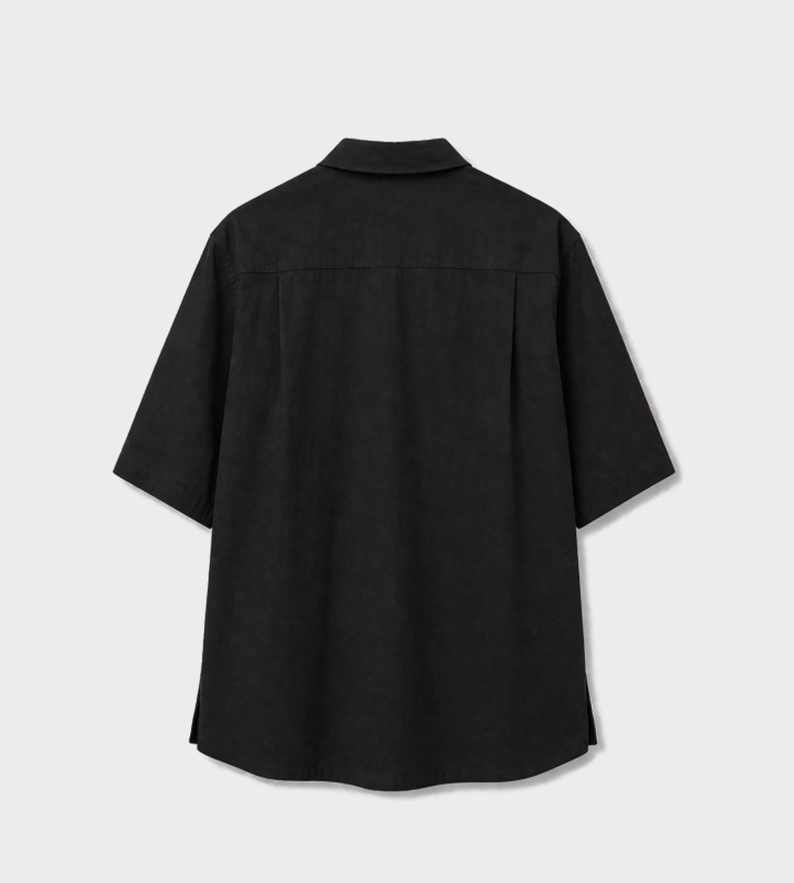 UJOH - Multi Pocket Half Sleeve Shirt Blk