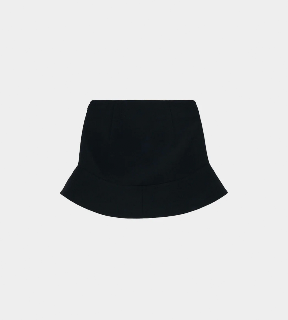 KIMHEKIM - Flared Mini Skirt Black