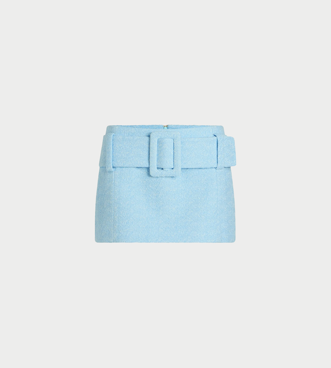 PATOU - Mini Belted Skirt Blue