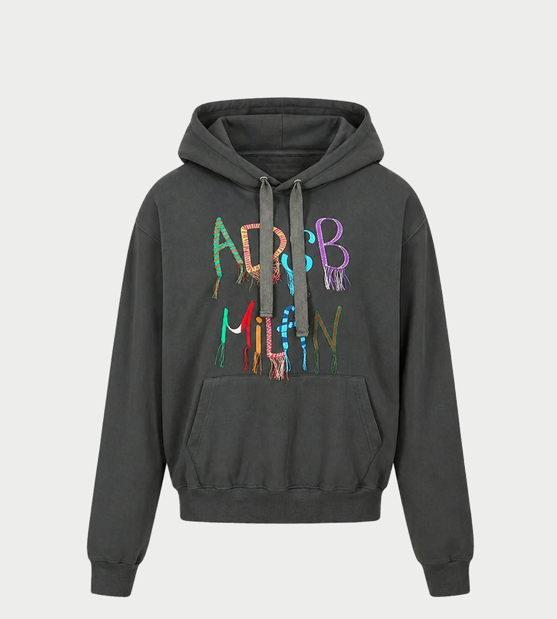 ANDERSSON BELL - Milan Embroidery Hoodie Grey