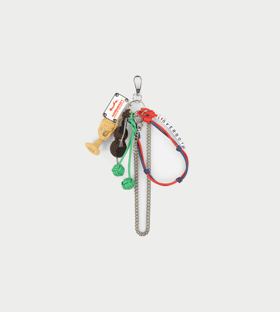 Charles Jeffrey Loverboy - Character Crochet Bag Charm In Instruments