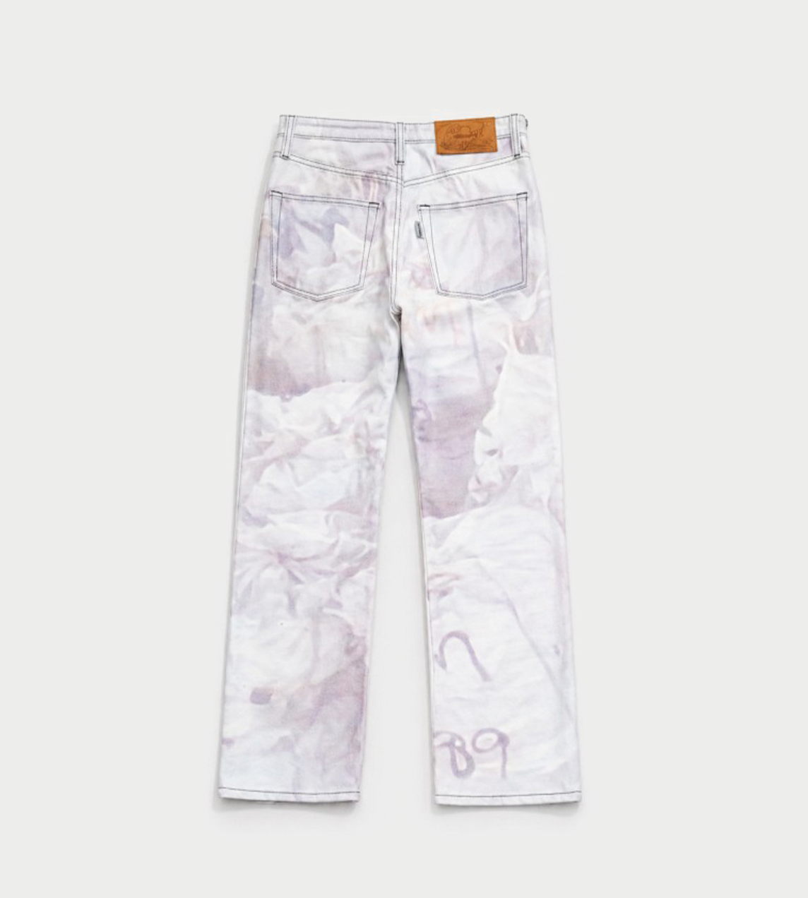 'White Bags' Printed Jeans (W)
