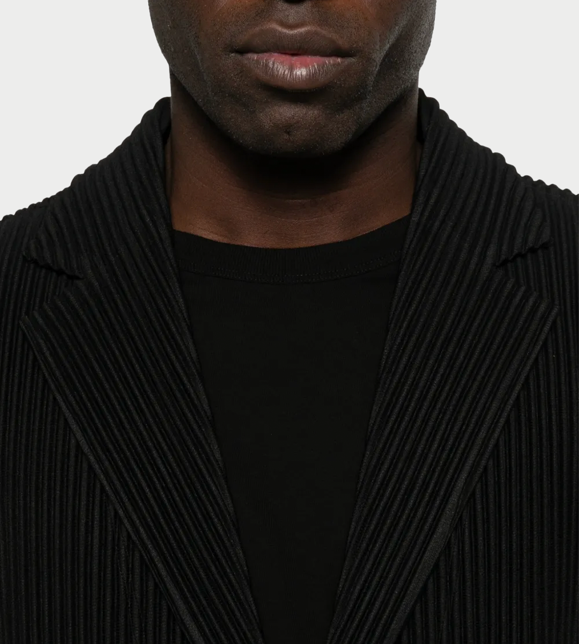 Basic Pleated Jacket Blk