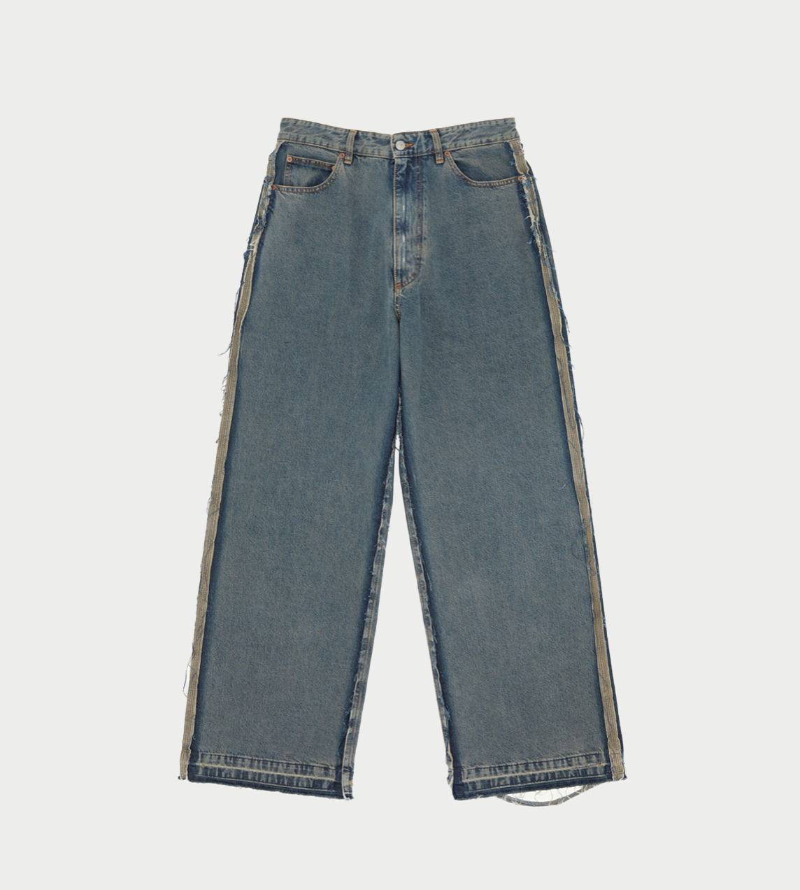MM6 MAISON MARGIELA - Exposed Seam Jeans Dk Blue