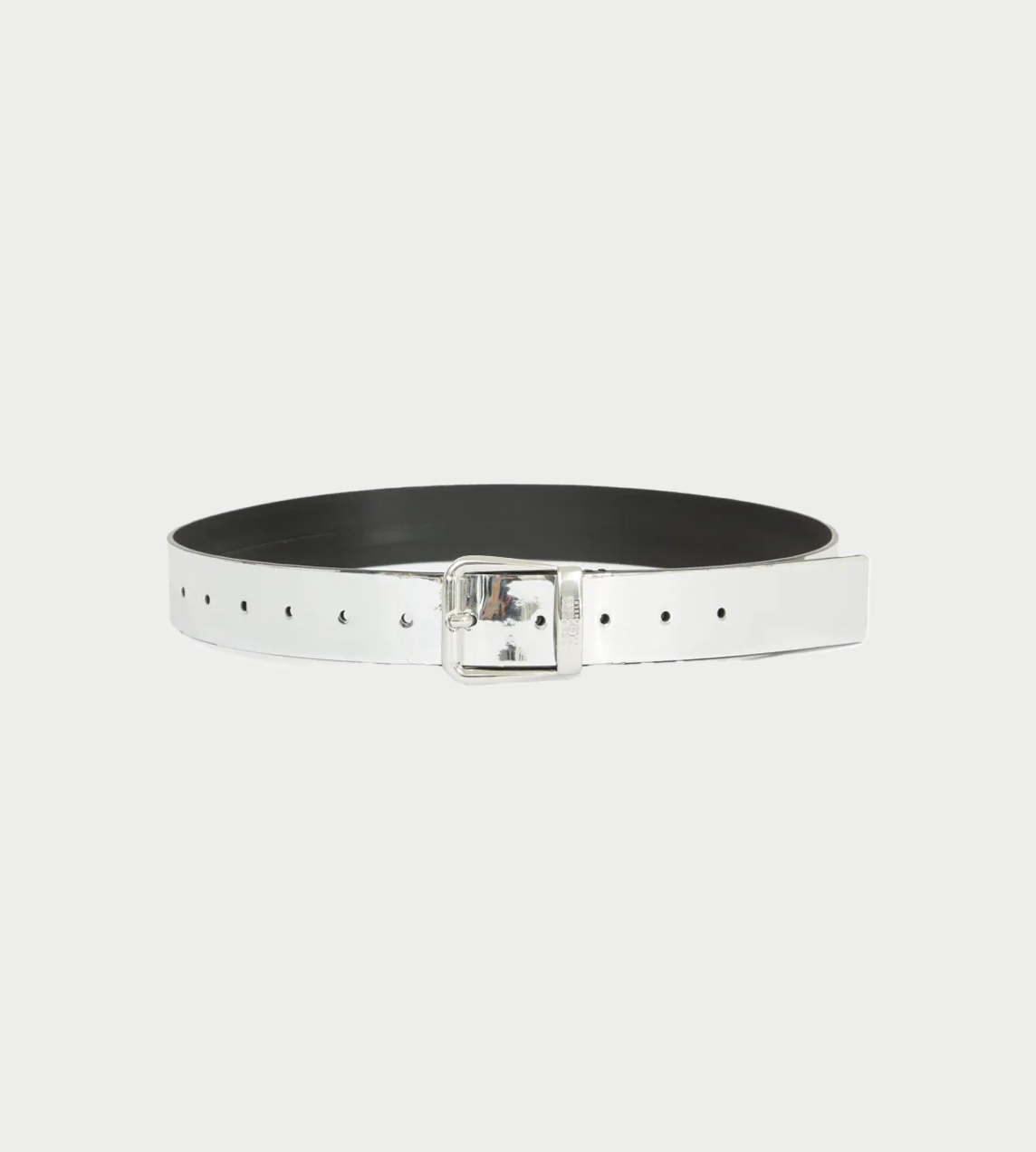 MM6 Maison Margiela - Silver Buckle Belt