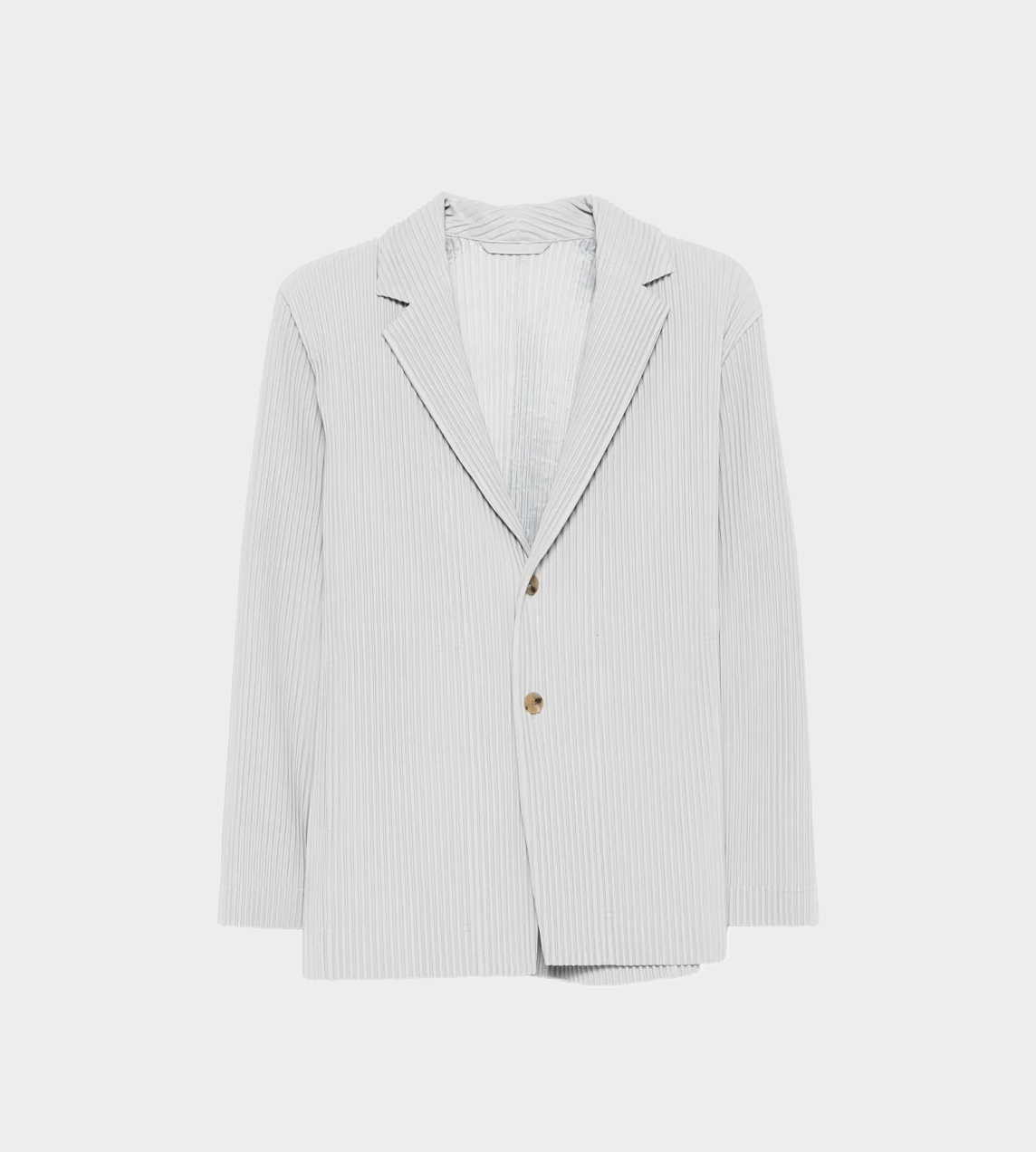 HOMME PLISSE ISSEY MIYAKE - Basic Pleated Jacket L. Grey