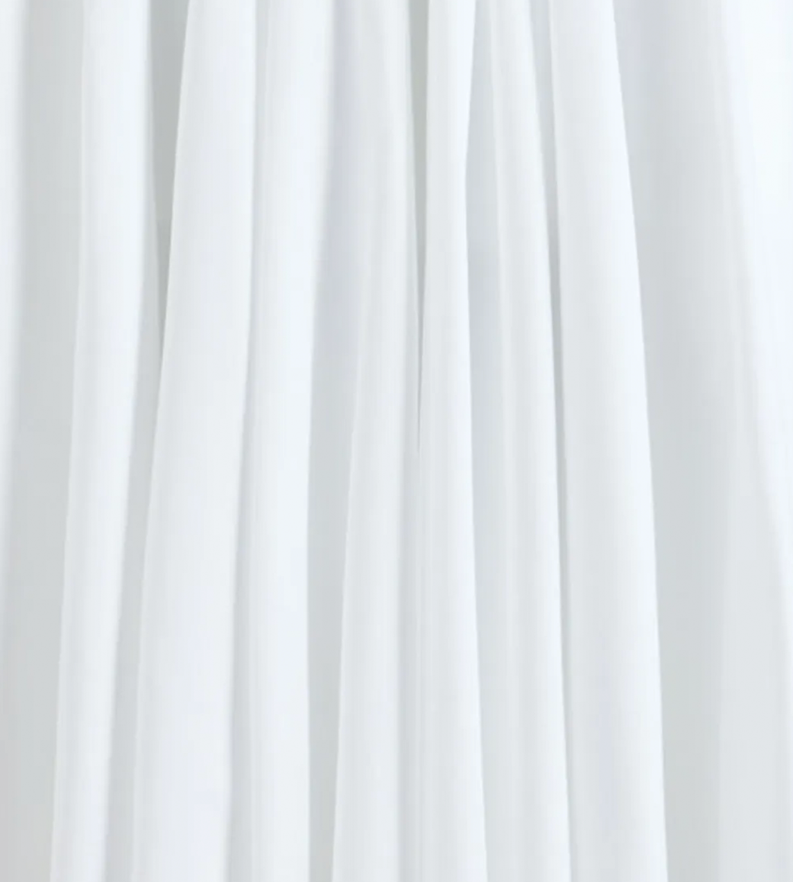 PATOU - Long Volume Skirt White