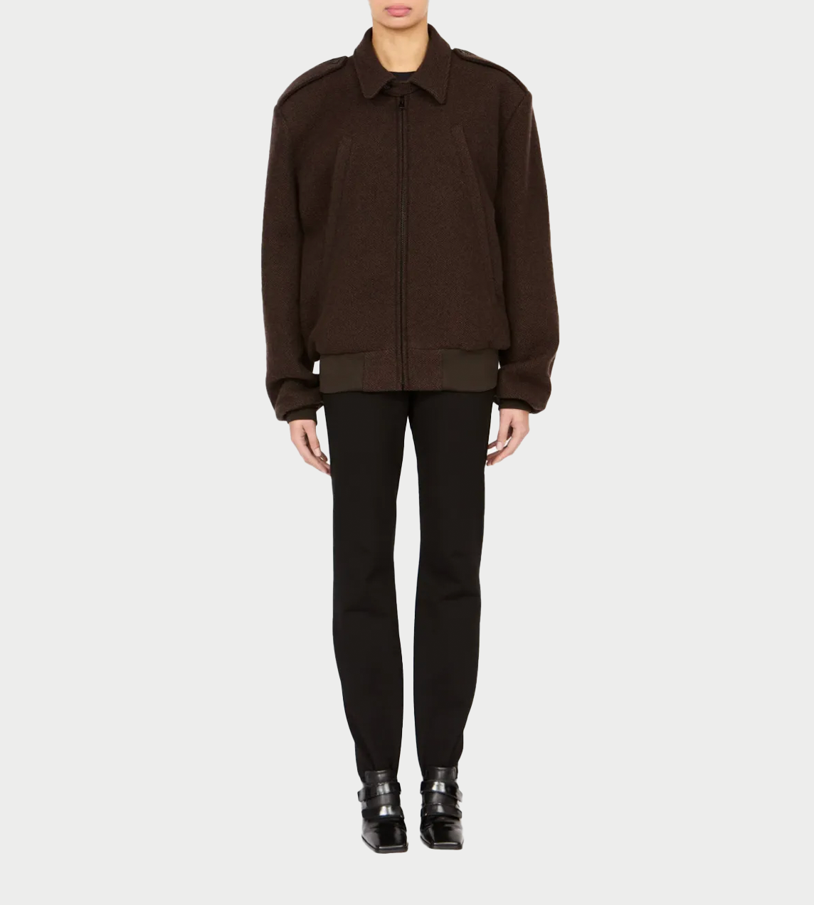 MM6 MAISON MARGIELA - Bomber Jacket Brown