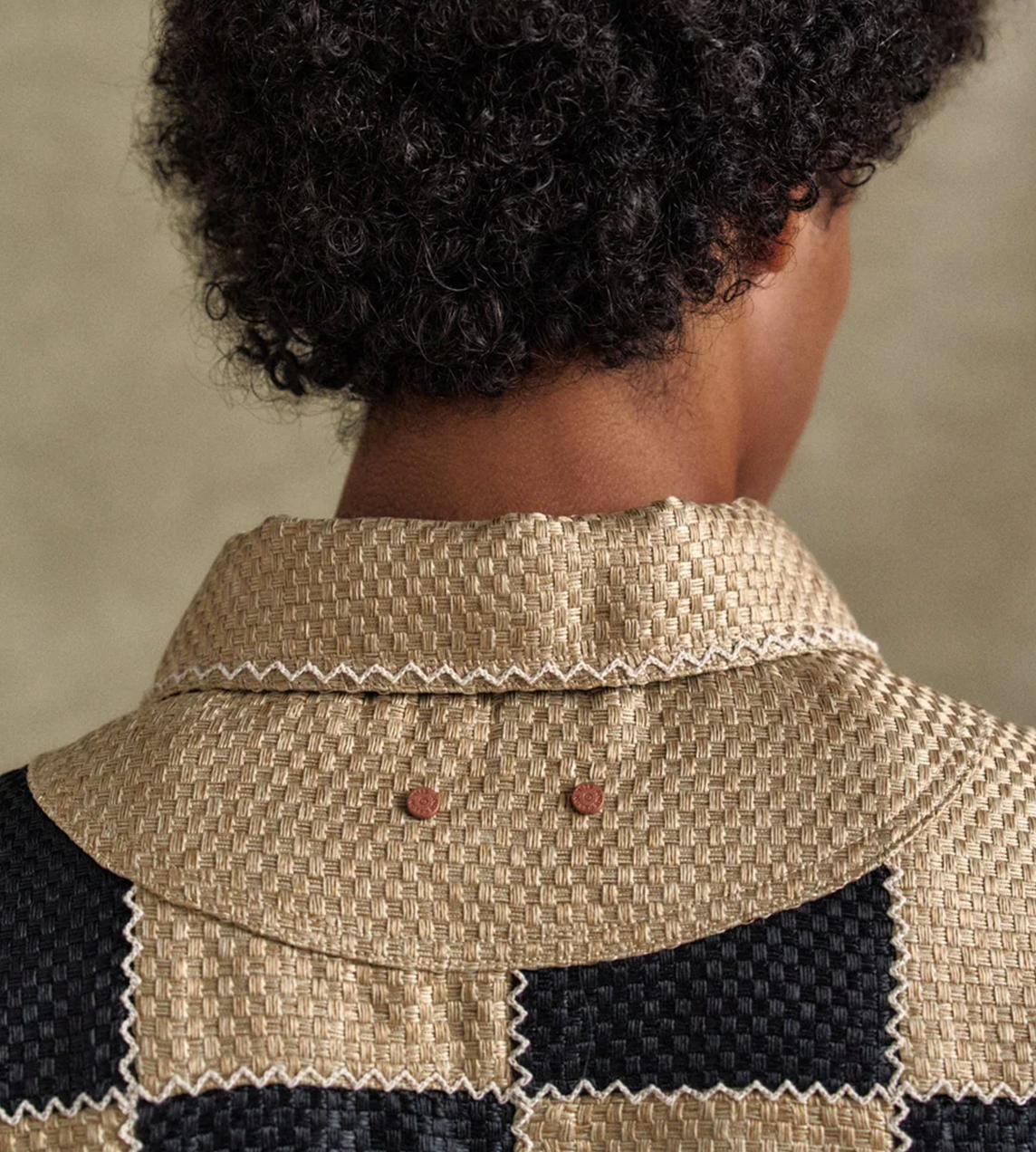 ANDERSSON BELL - Patchwork Zip-up Jacket Multi