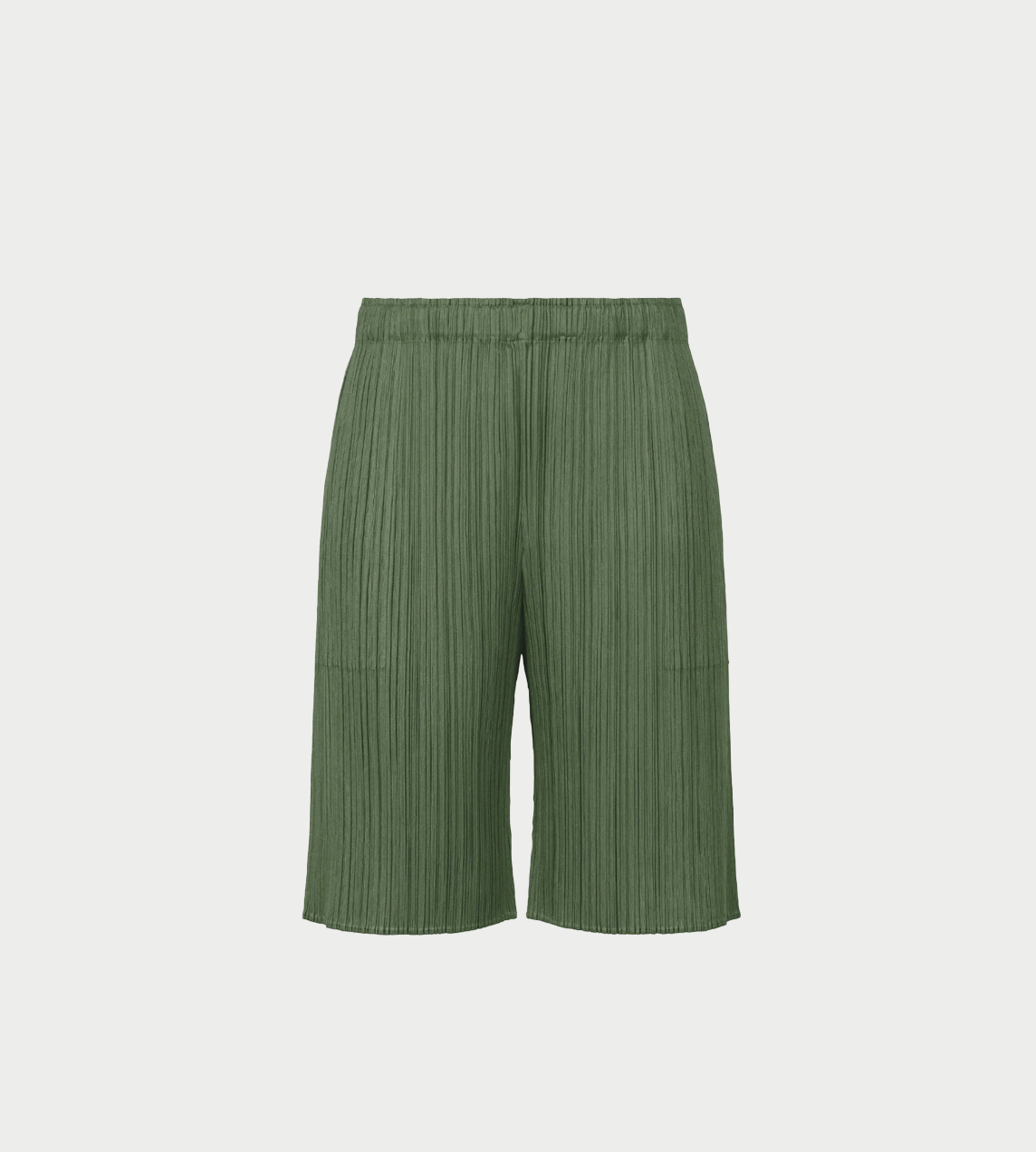 PLEATS PLEASE ISSEY MIYAKE - MC Pleated Shorts Moss Green