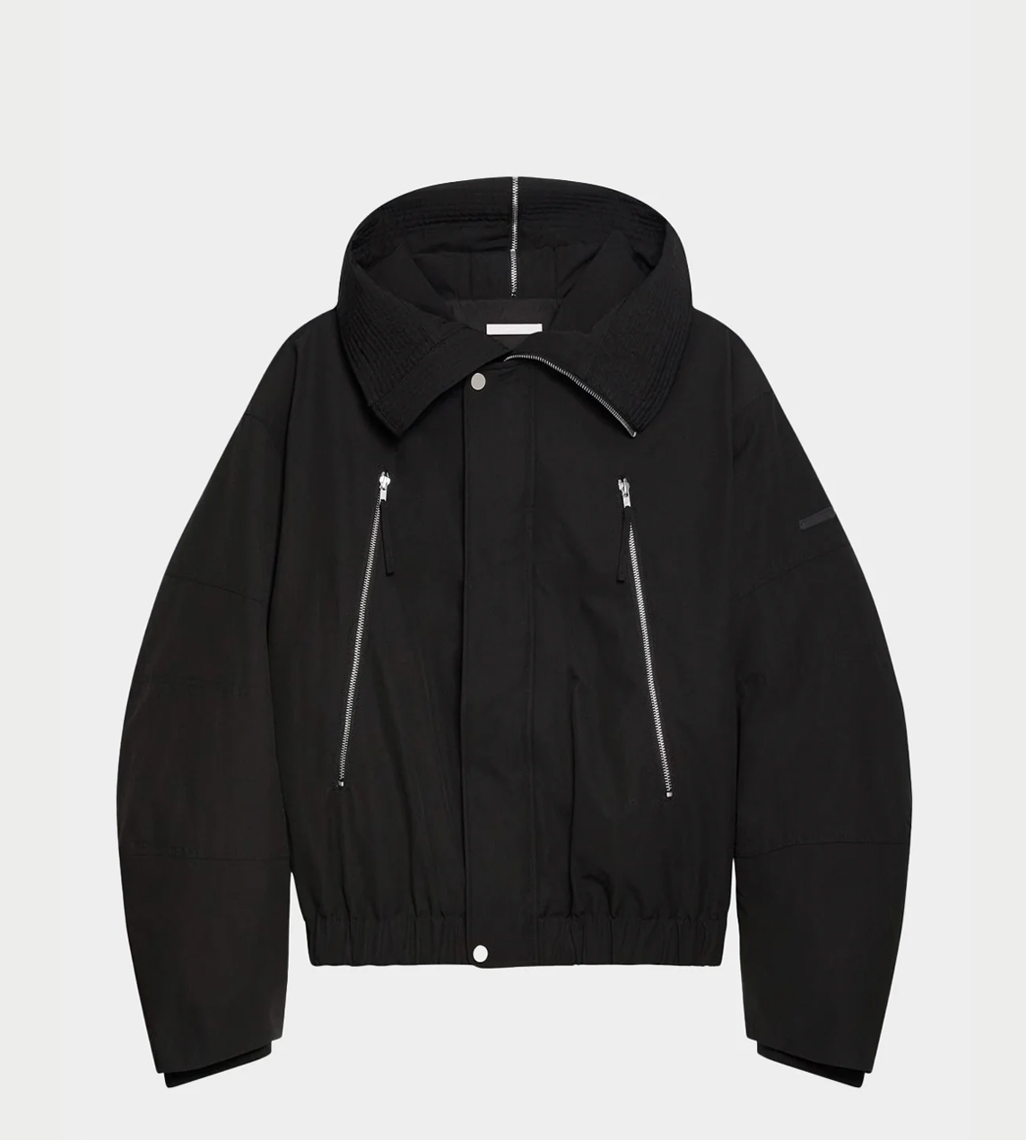HELMUT LANG - Hooded Astro Bomber Performance Blk