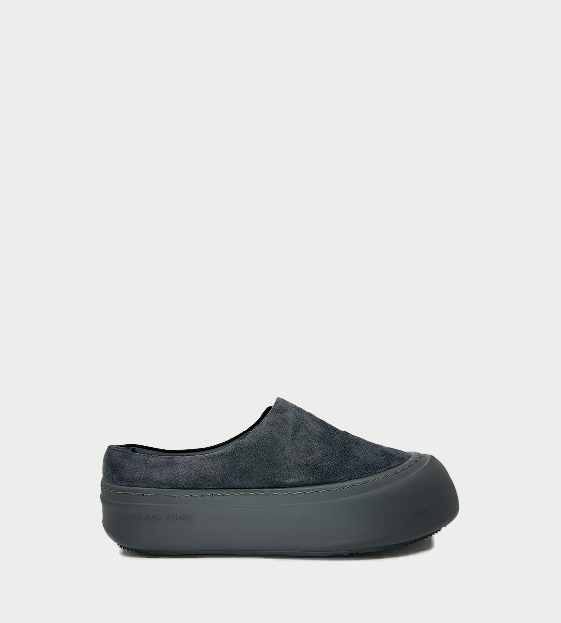 YUME YUME - Goofy slider Dk Grey Suede