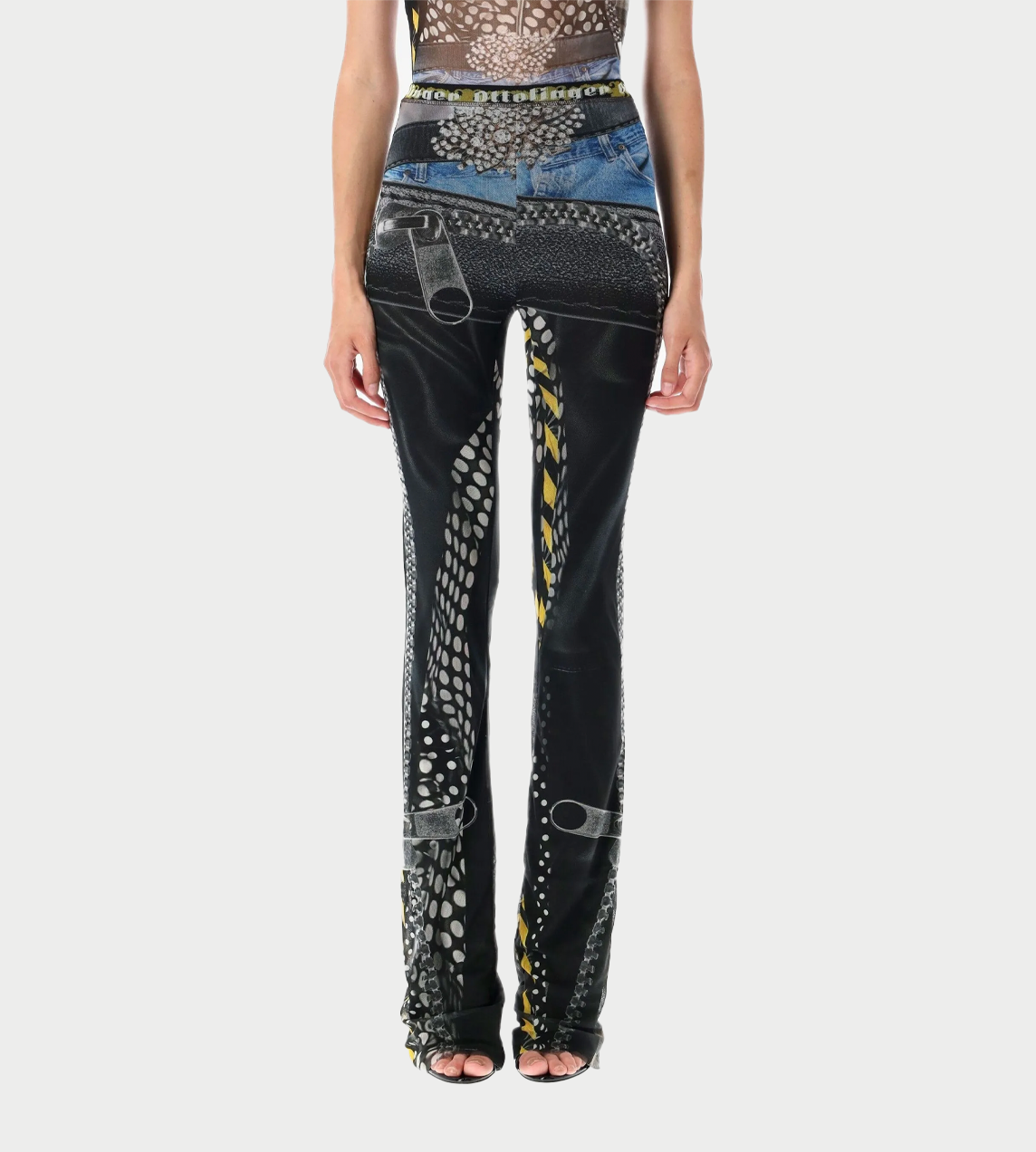 OTTOLINGER - Mesh Pants Black