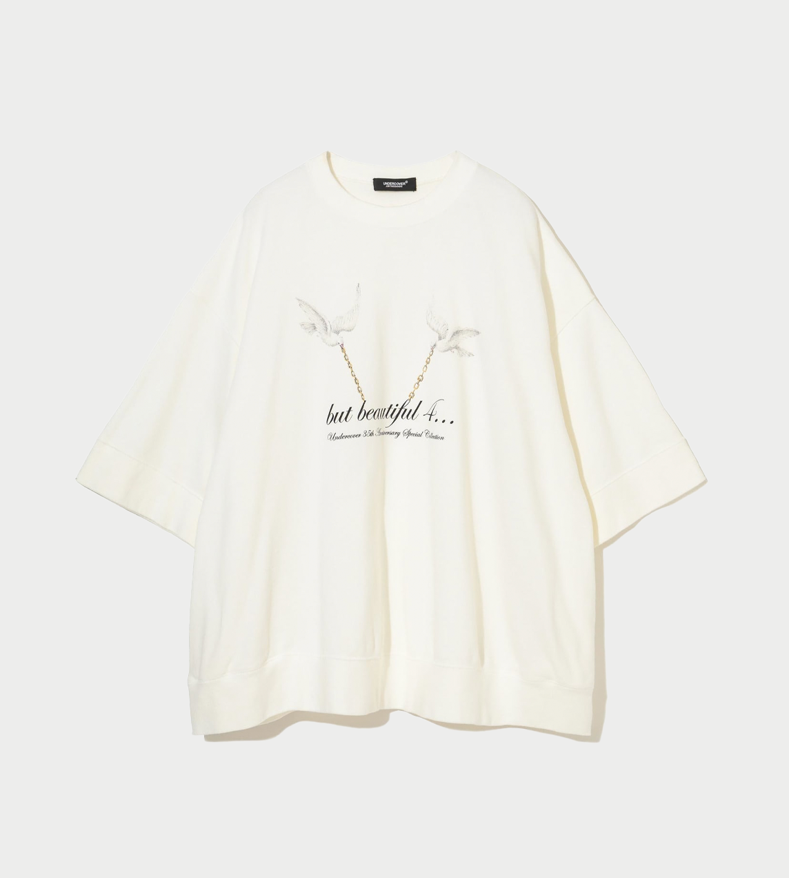 UNDERCOVER - But Beautiful Box Tee Ivory
