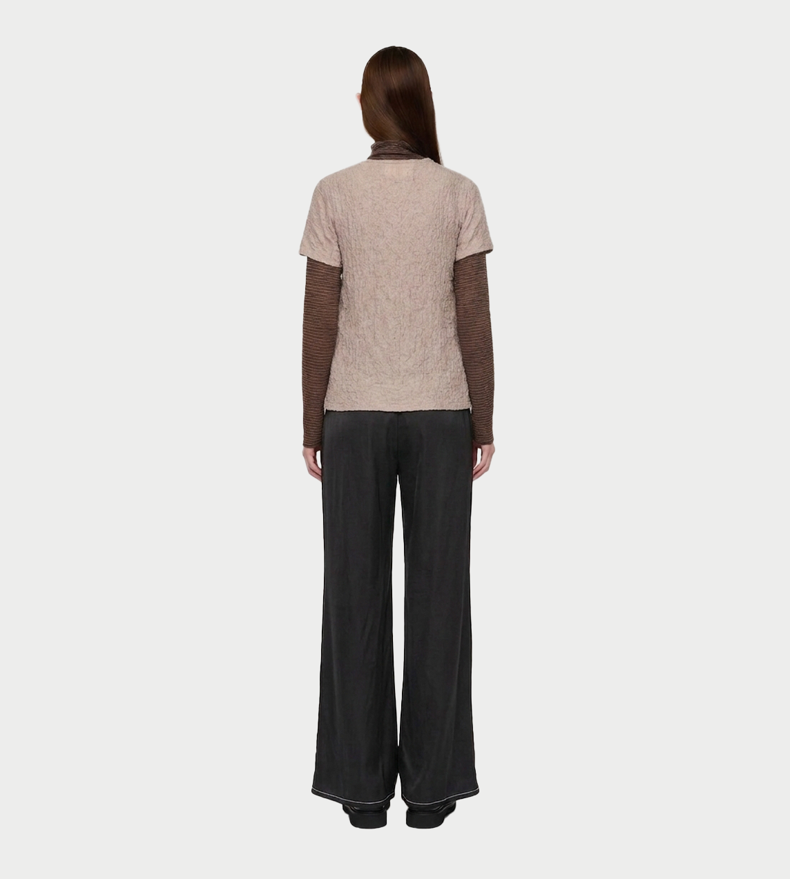 SONG FOR THE MUTE - Bias Flared Pant Charcoal