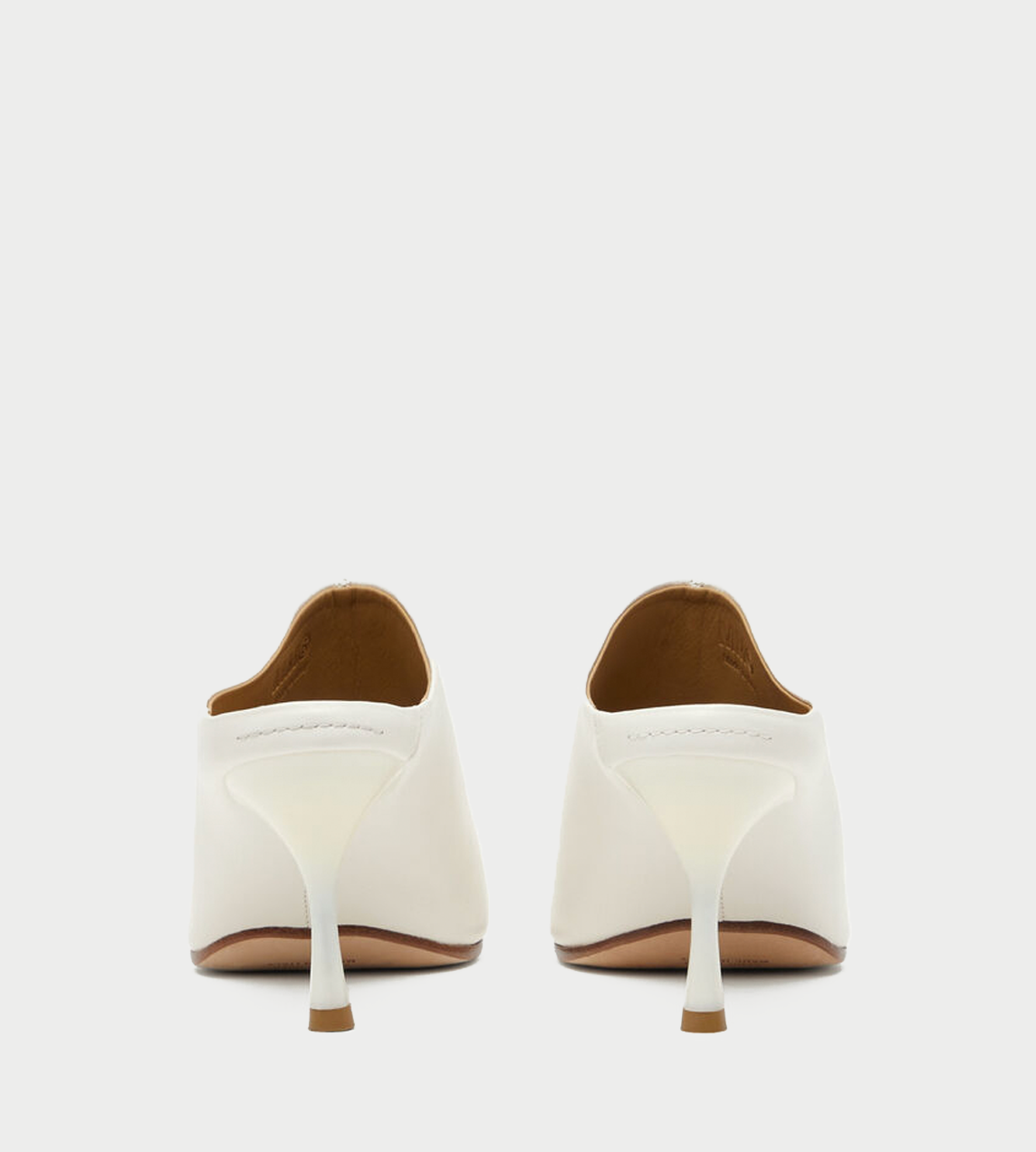 MM6 MAISON MARGIELA - Ballerina Mule Heels Cream