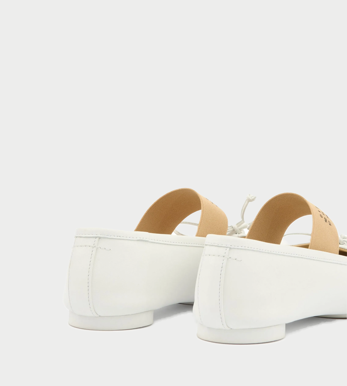 MM6 Maison Margiela - Anatomic Ballerinas Flats White