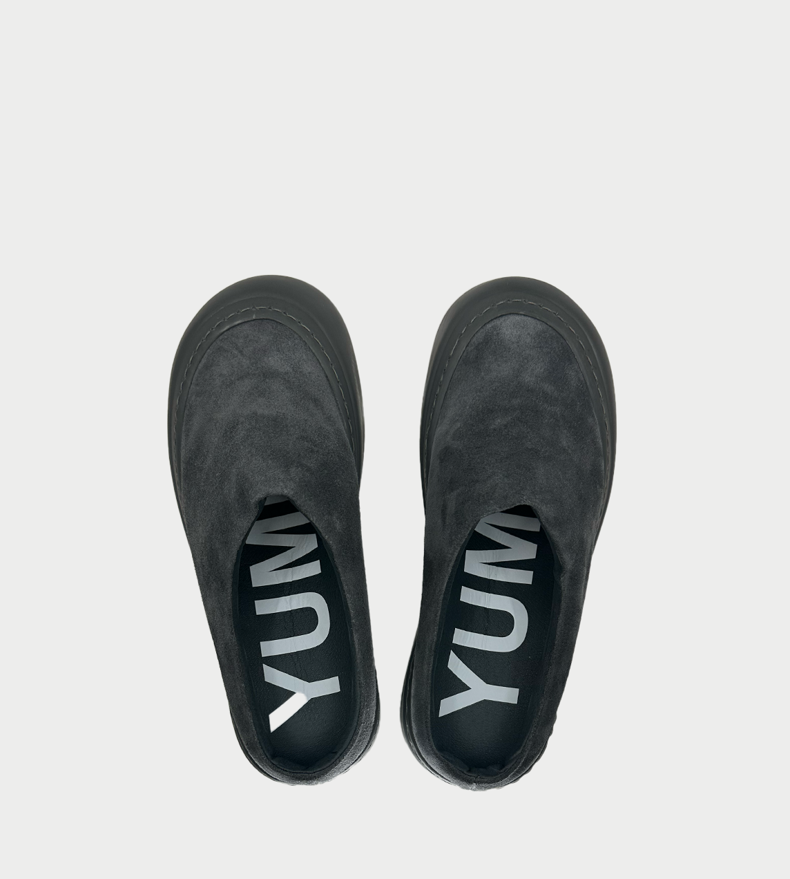 YUME YUME - Goofy slider Dk Grey Suede