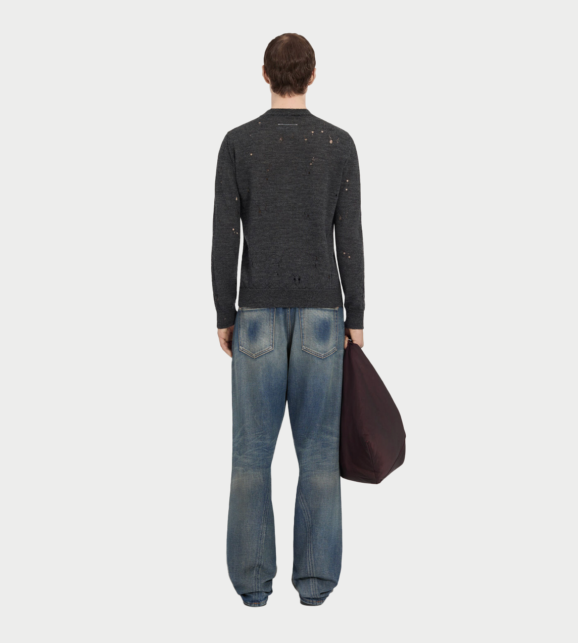 Numeric Crewneck Sweater Grey