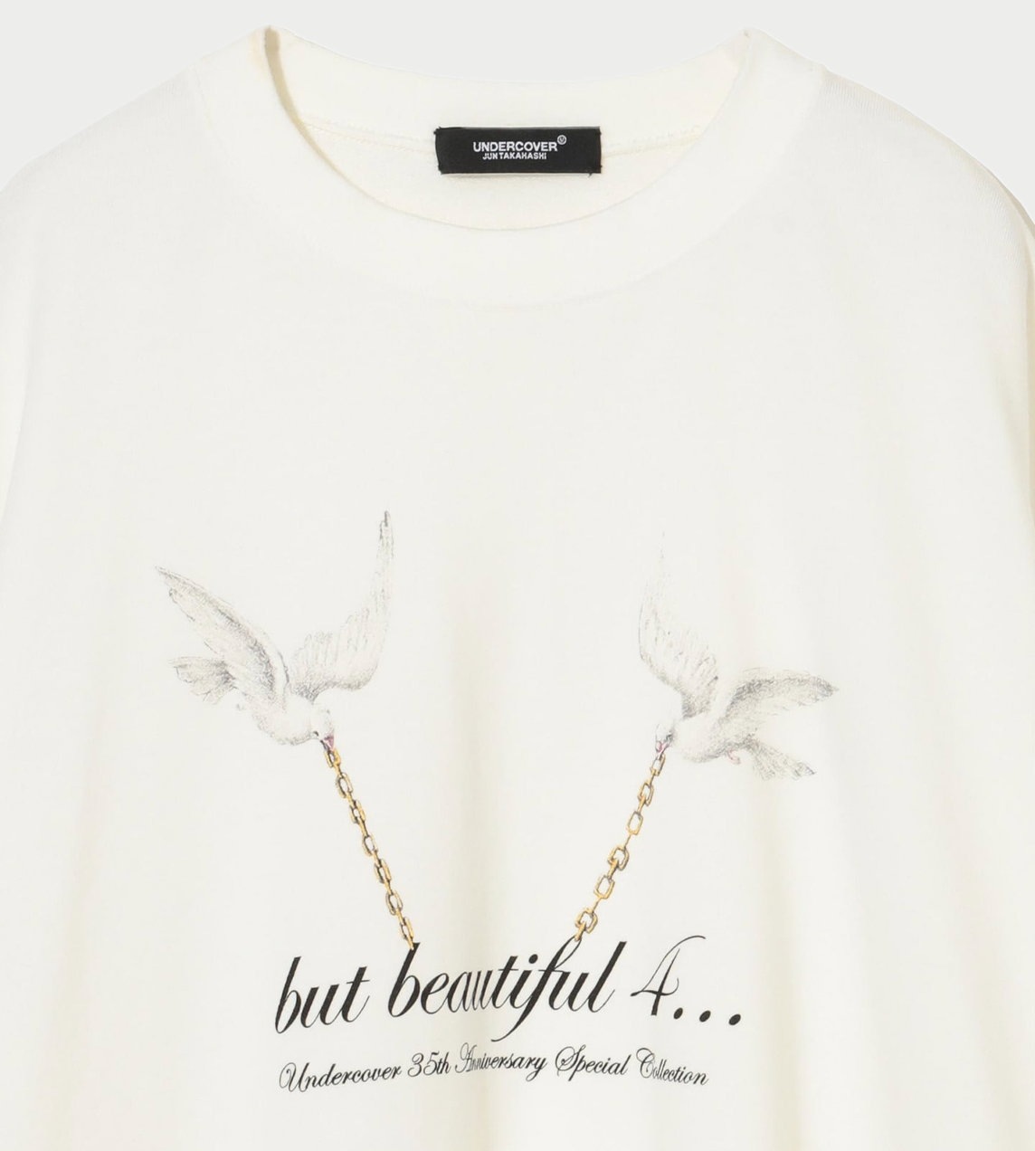 UNDERCOVER - But Beautiful Box Tee Ivory