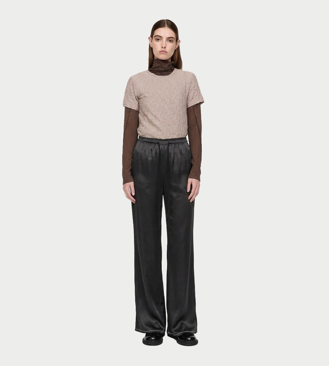 SONG FOR THE MUTE - Bias Flared Pant Charcoal