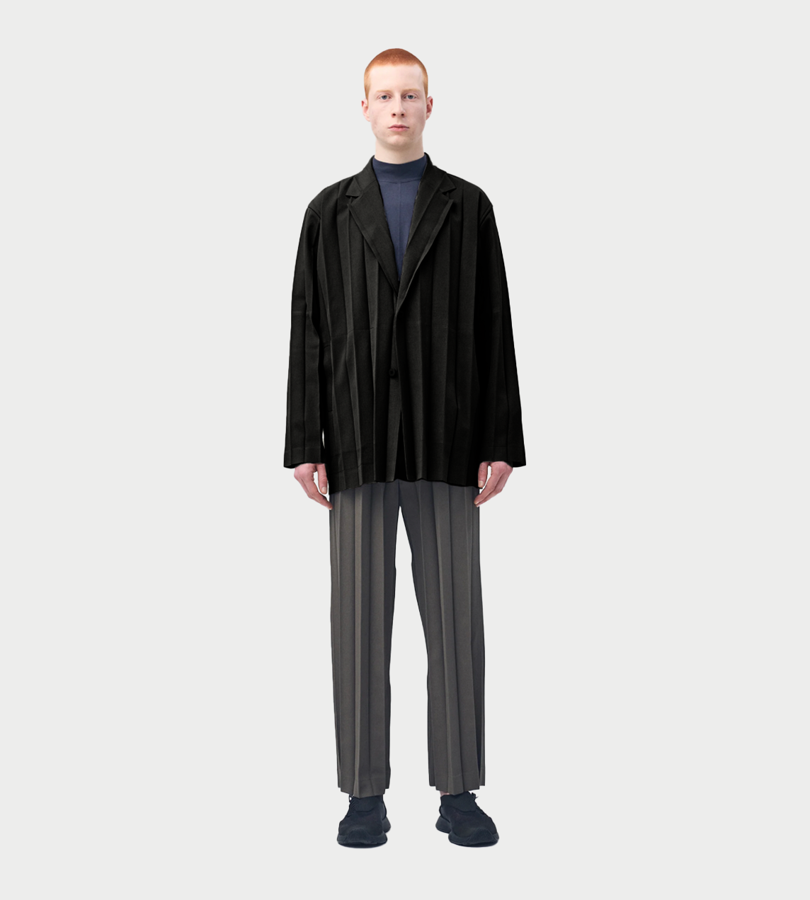HOMME PLISSE ISSEY MIYAKE - Edge Jacket Blk