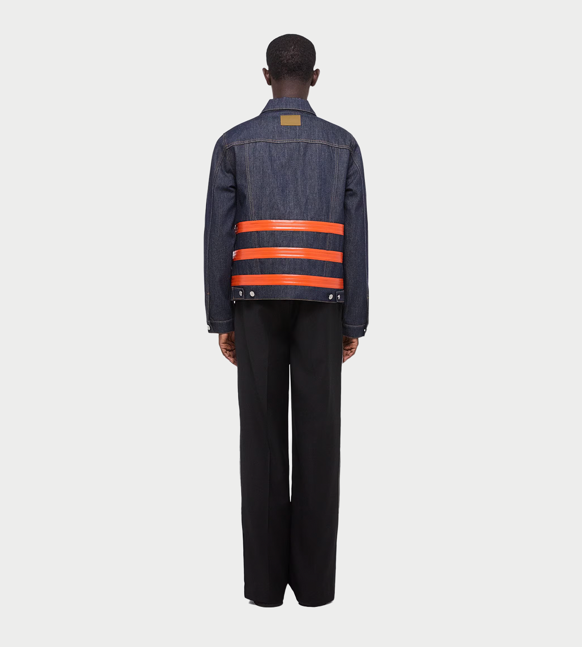 HELMUT LANG - Multi-zip Jacket Raw Indigo