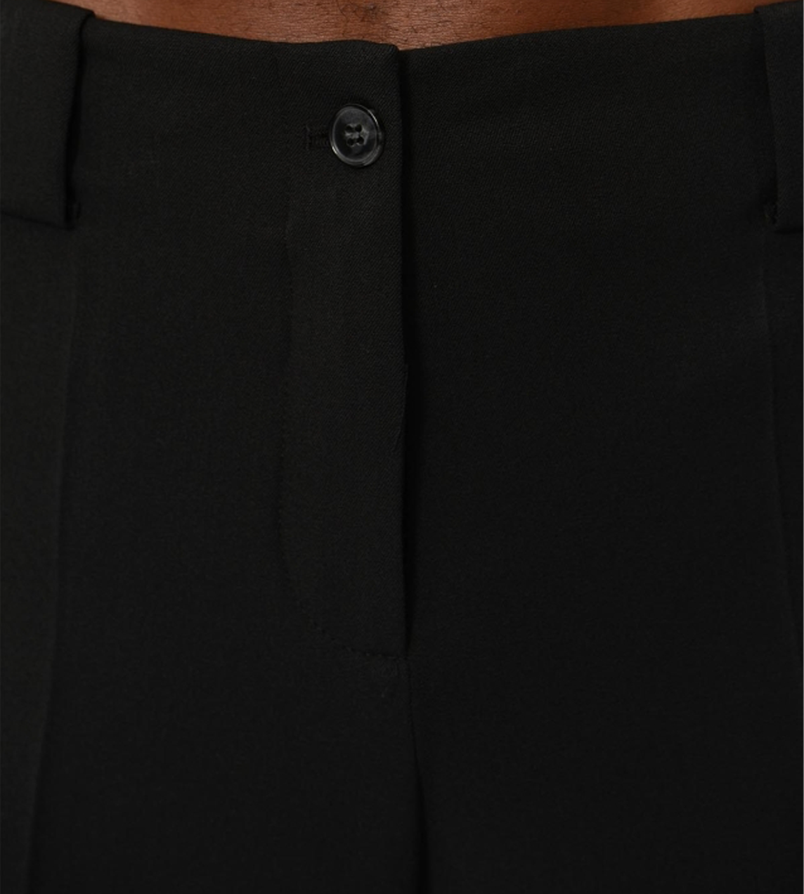 Straight Suit Pants Blk