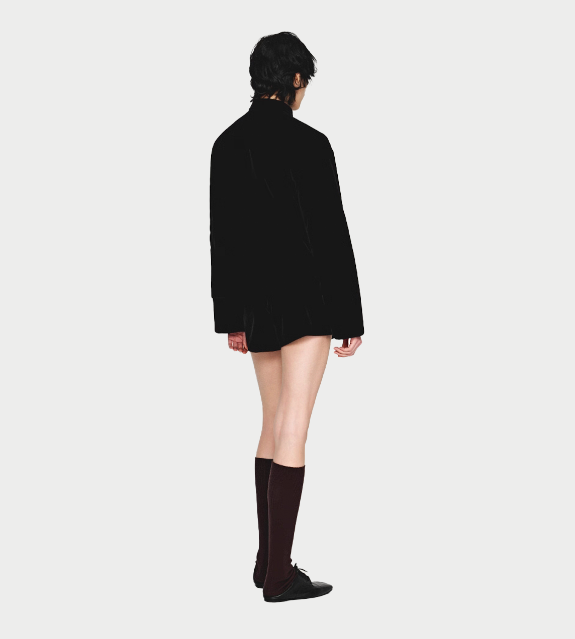 Velvet Shorts Blk