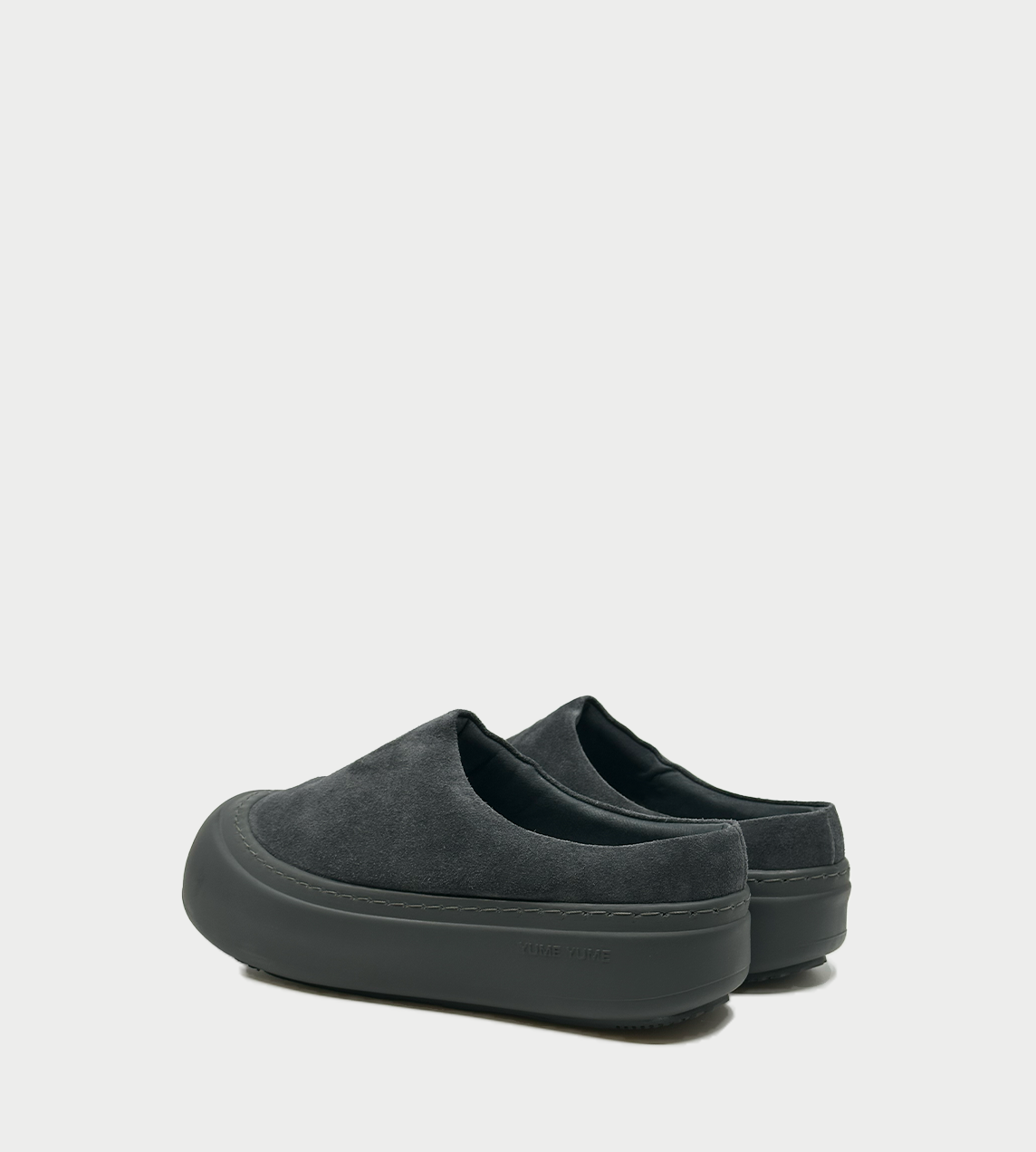 YUME YUME - Goofy slider Dk Grey Suede