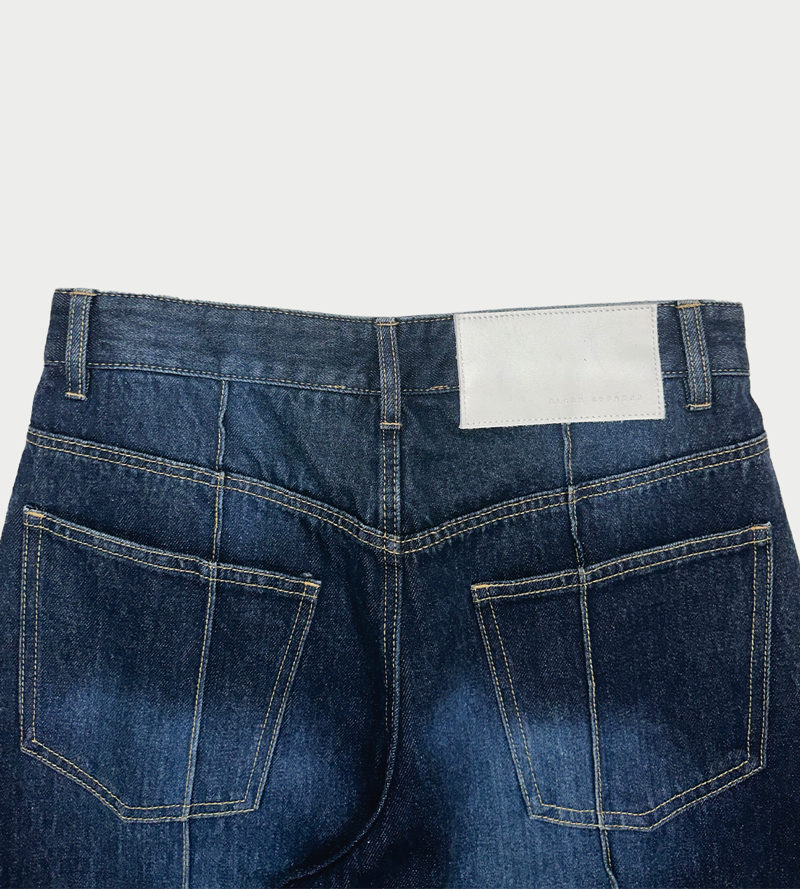 Indigo High Waisted Denim Pants