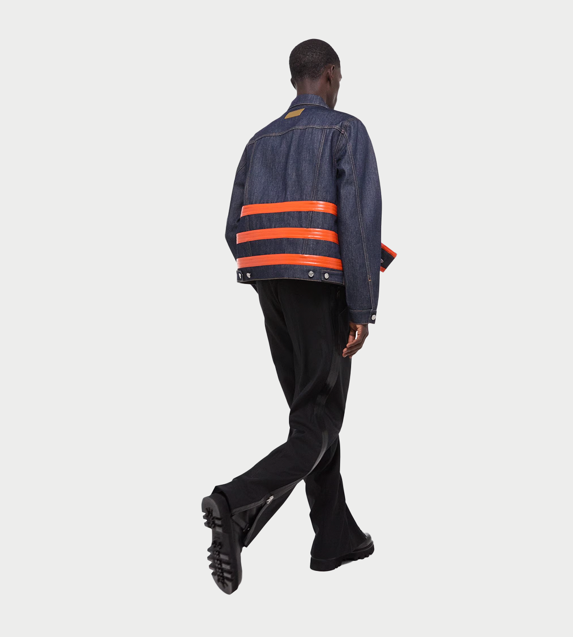 HELMUT LANG - Multi-zip Jacket Raw Indigo