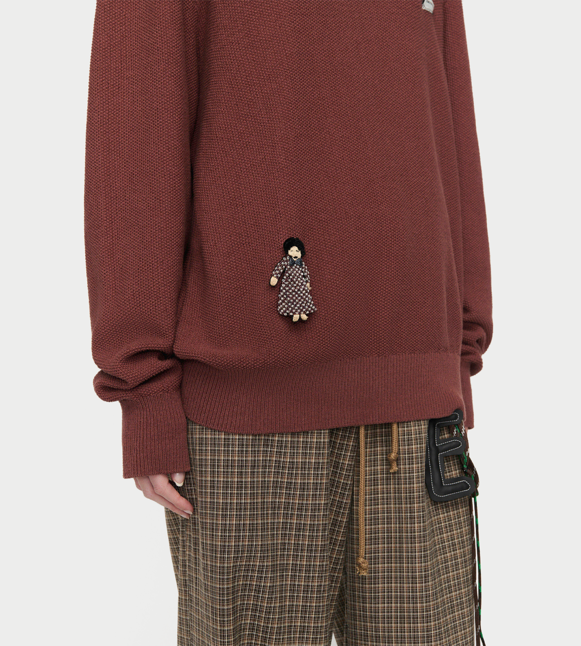 SONG FOR THE MUTE - Relaxed-fit Sweater Brown