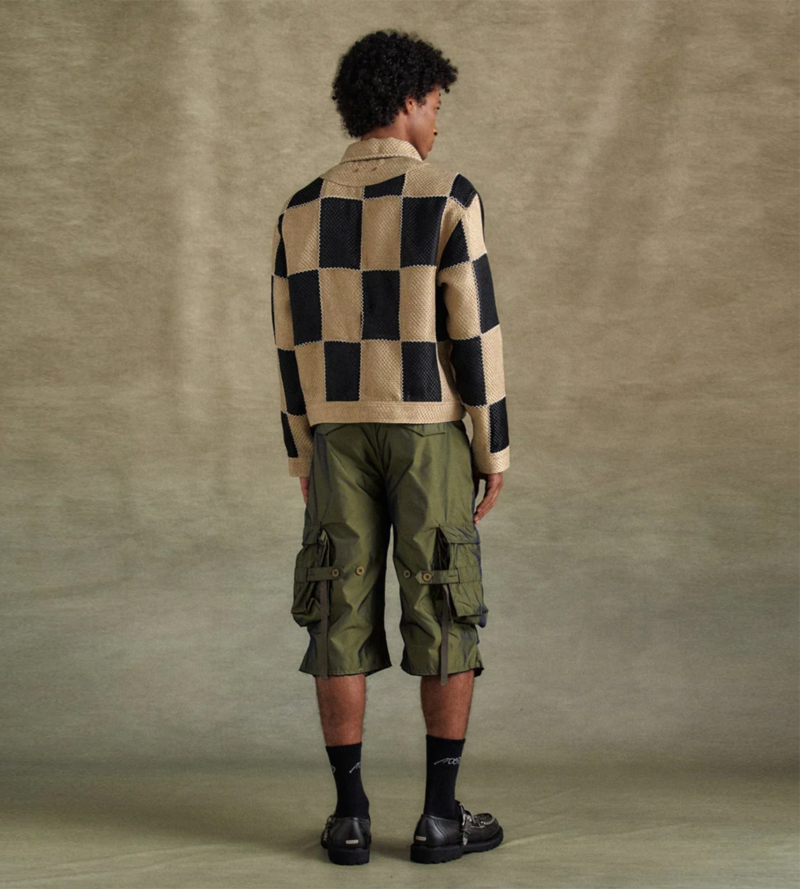 ANDERSSON BELL - Patchwork Zip-up Jacket Multi