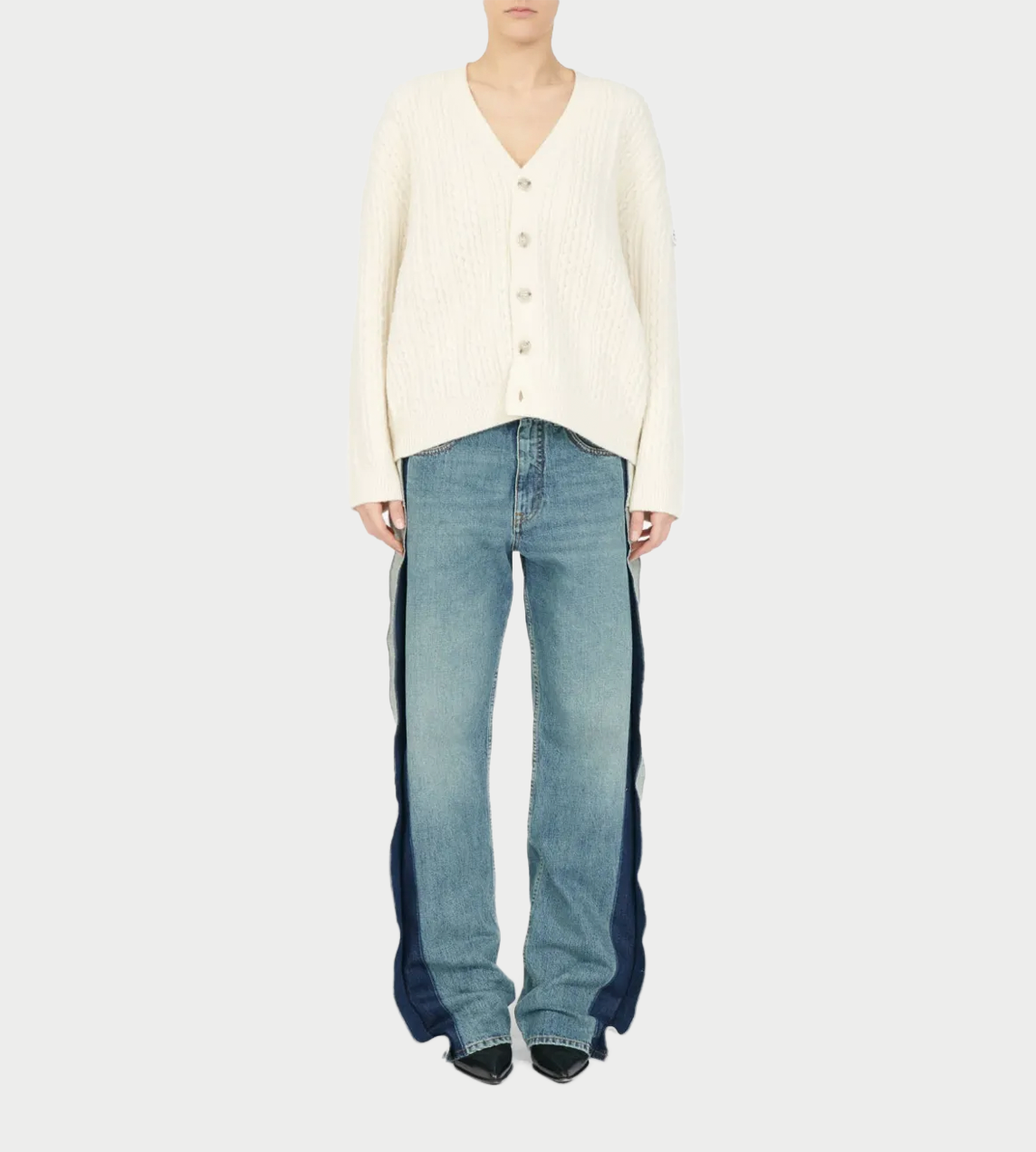 MM6 MAISON MARGIELA - Relaxed-fit Cardigan White
