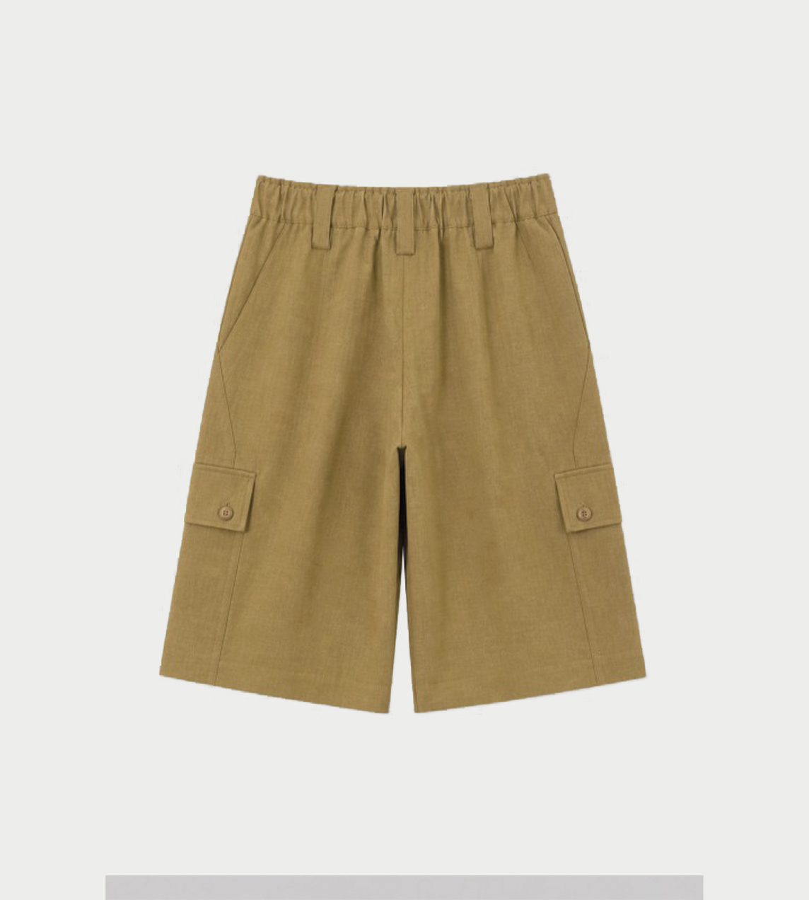 UJOH - 2x4 Cargo Pocket Half Pant Beige