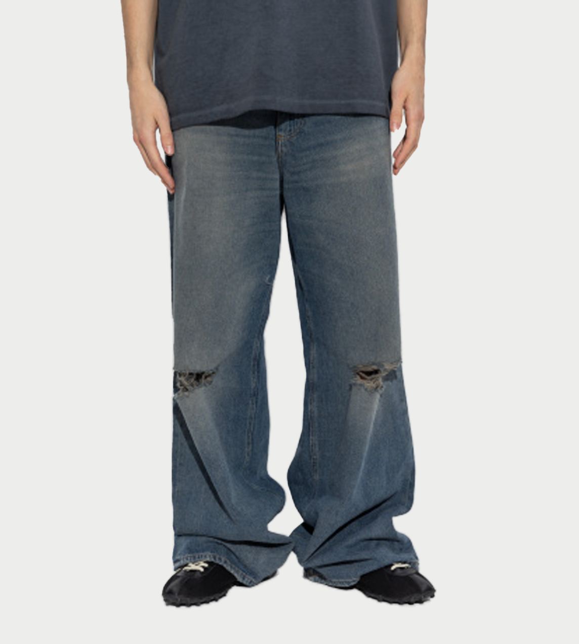 MM6 Maison Margiela - Destroyed 5 Pocket Jeans