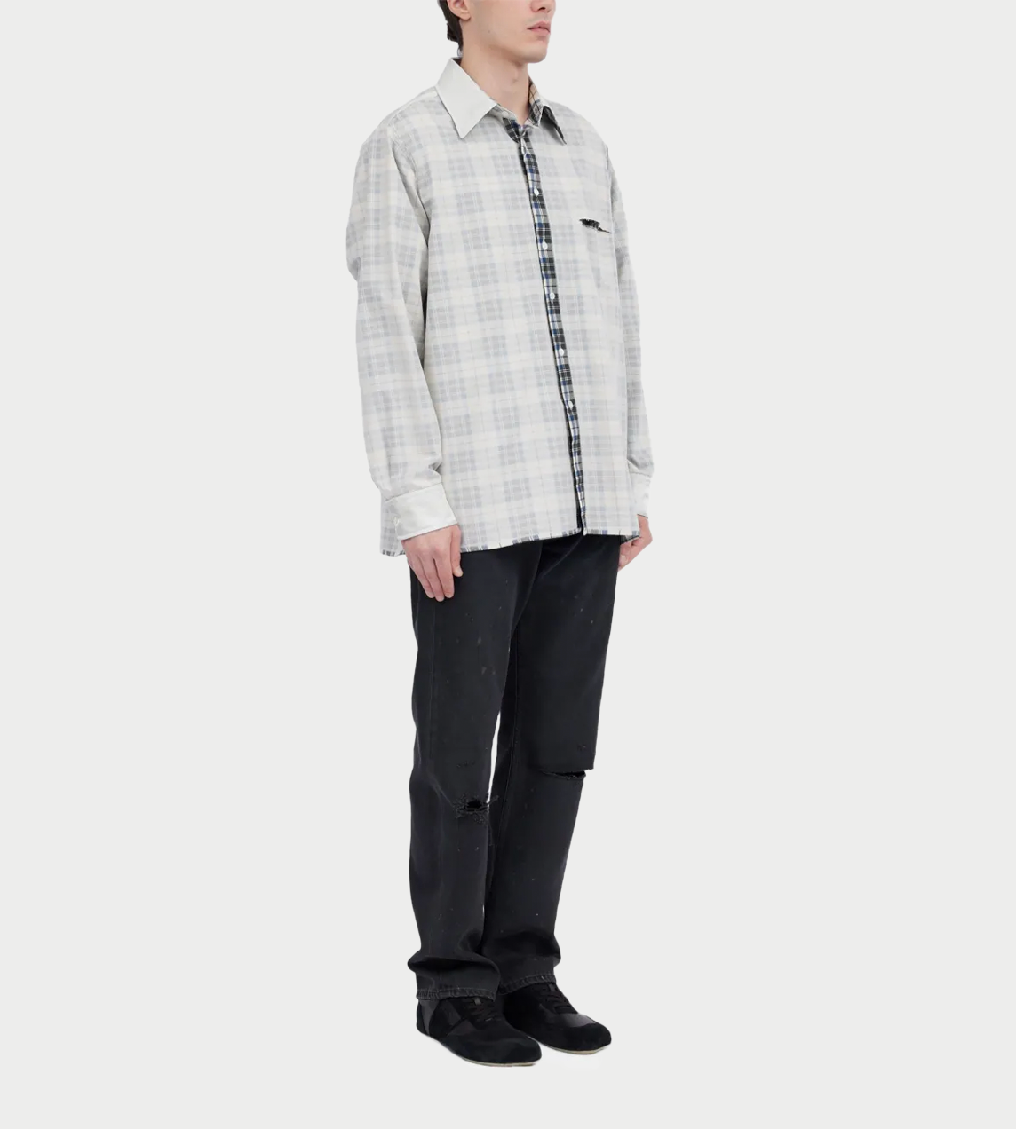 MM6 Maison Margiela - Long-sleeved Reversible Shirt