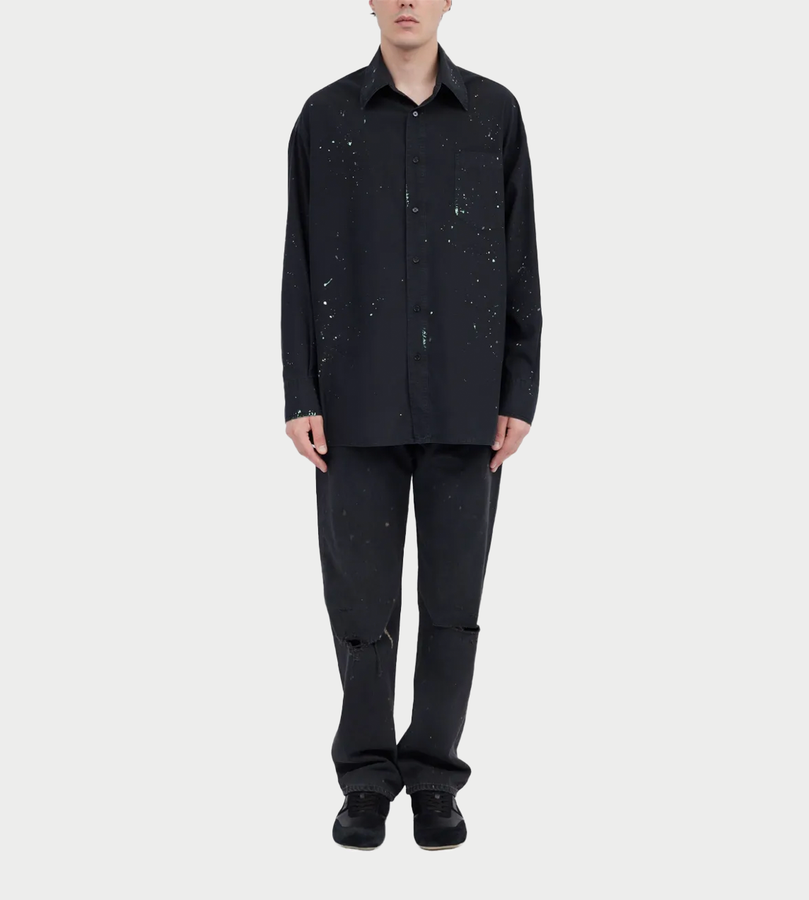 MM6 Maison Margiela - Painters Shirt Black