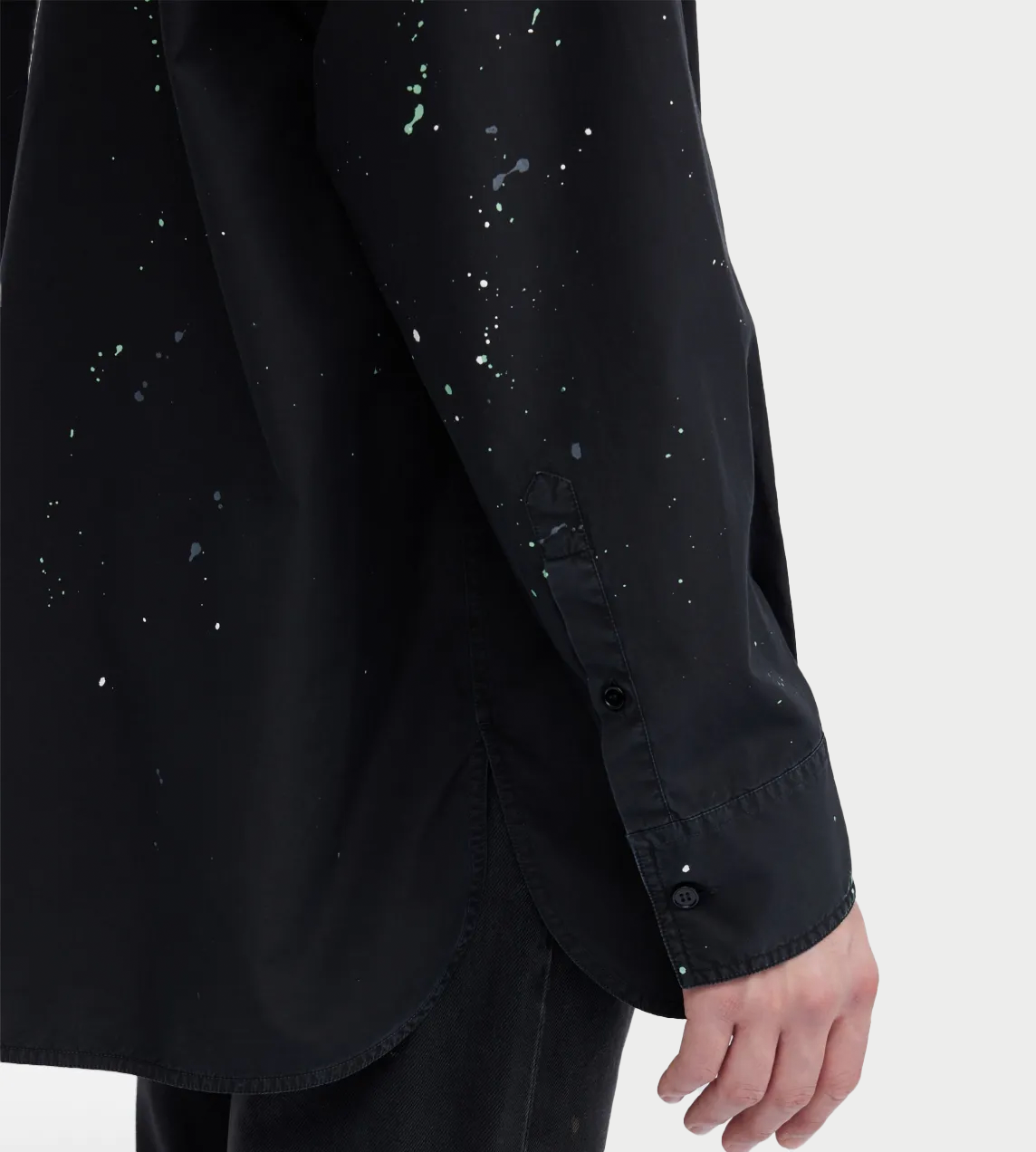 MM6 Maison Margiela - Painters Shirt Black