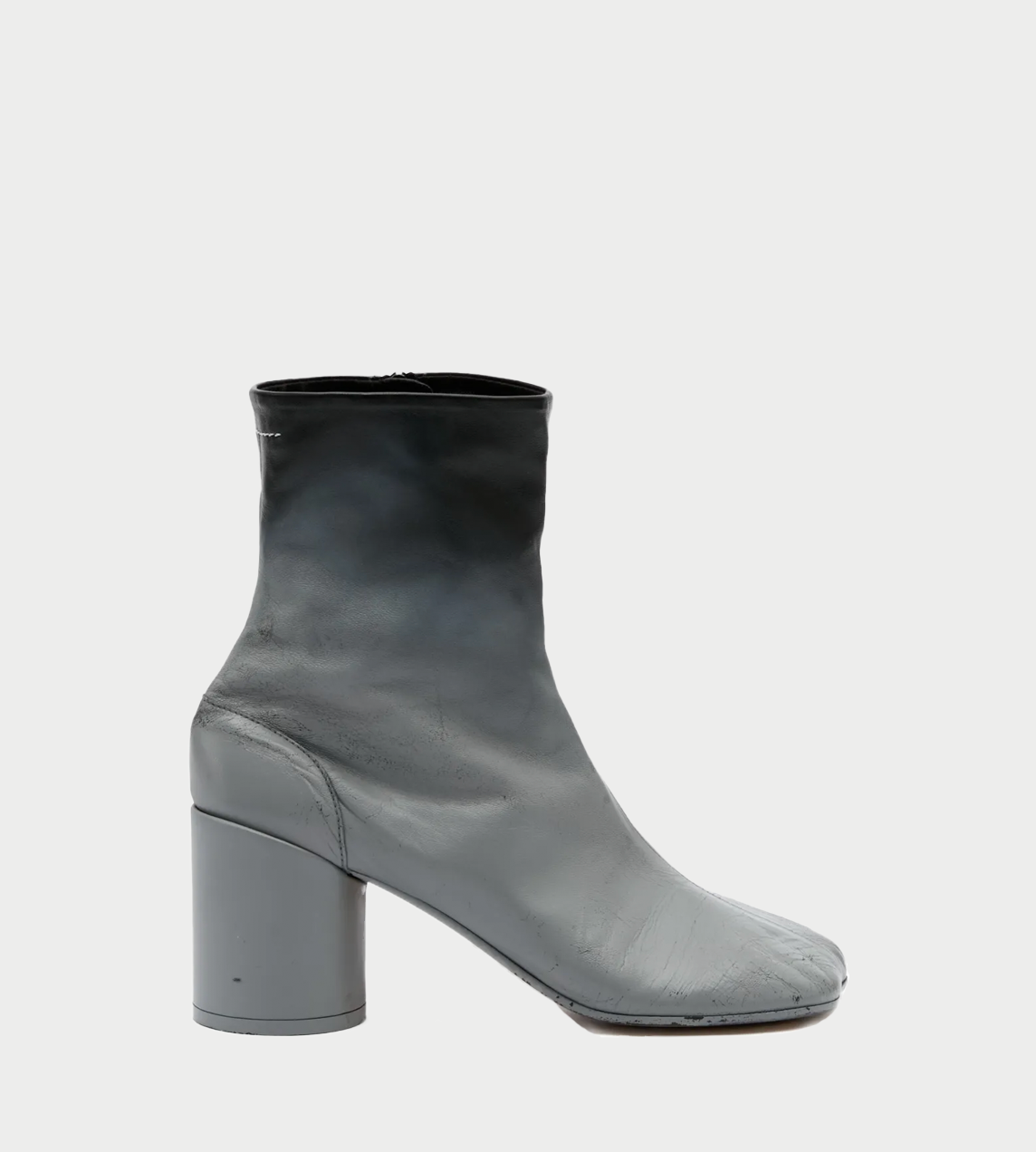 MM6 MAISON MARGIELA - Anatomic Leather Ankle Boots Grey