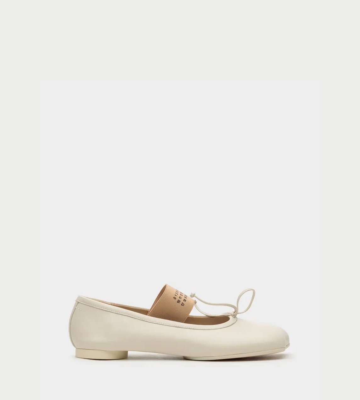 MM6 Maison Margiela - Anatomic Ballerinas Flats White