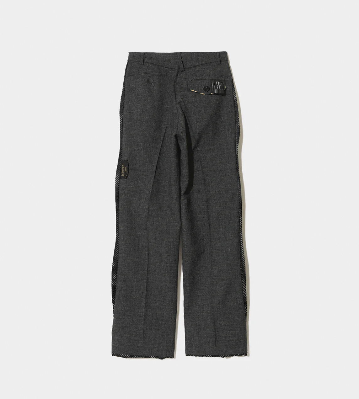 UNDERCOVER - Wool Tailored Trousers Charcoal