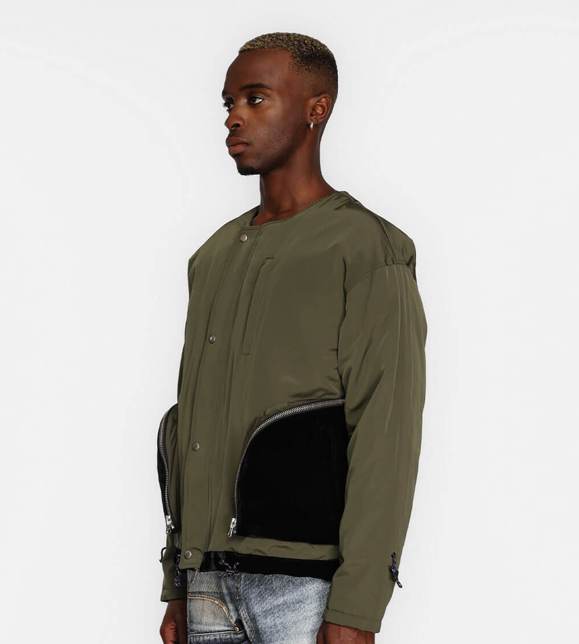 Andersson Bell - Leicester Padded Jumper Khaki