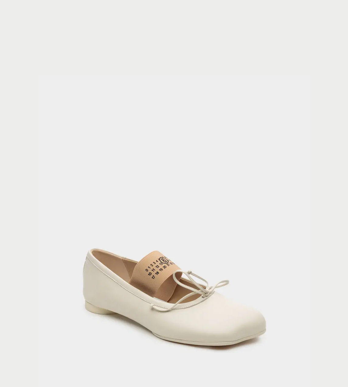 MM6 Maison Margiela - Anatomic Ballerinas Flats White