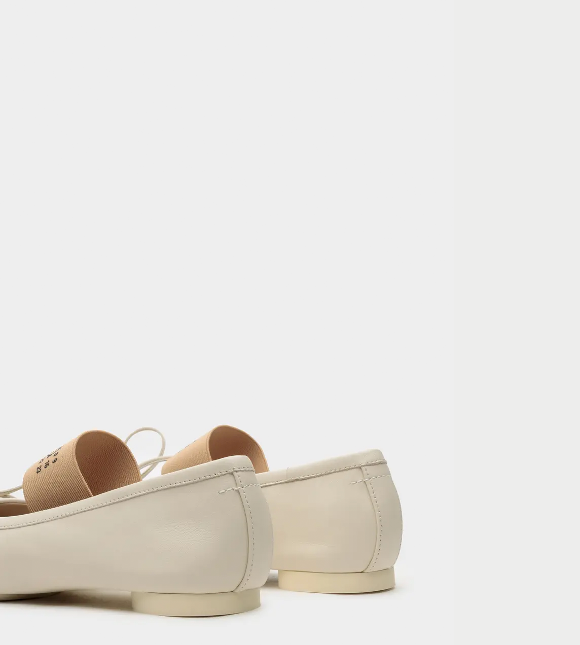 MM6 Maison Margiela - Anatomic Ballerinas Flats White